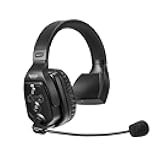 WiTalk-SRH | Single-Ear Wireless Intercom Remote Headset for The WiTalk Intercom System & Carry Case