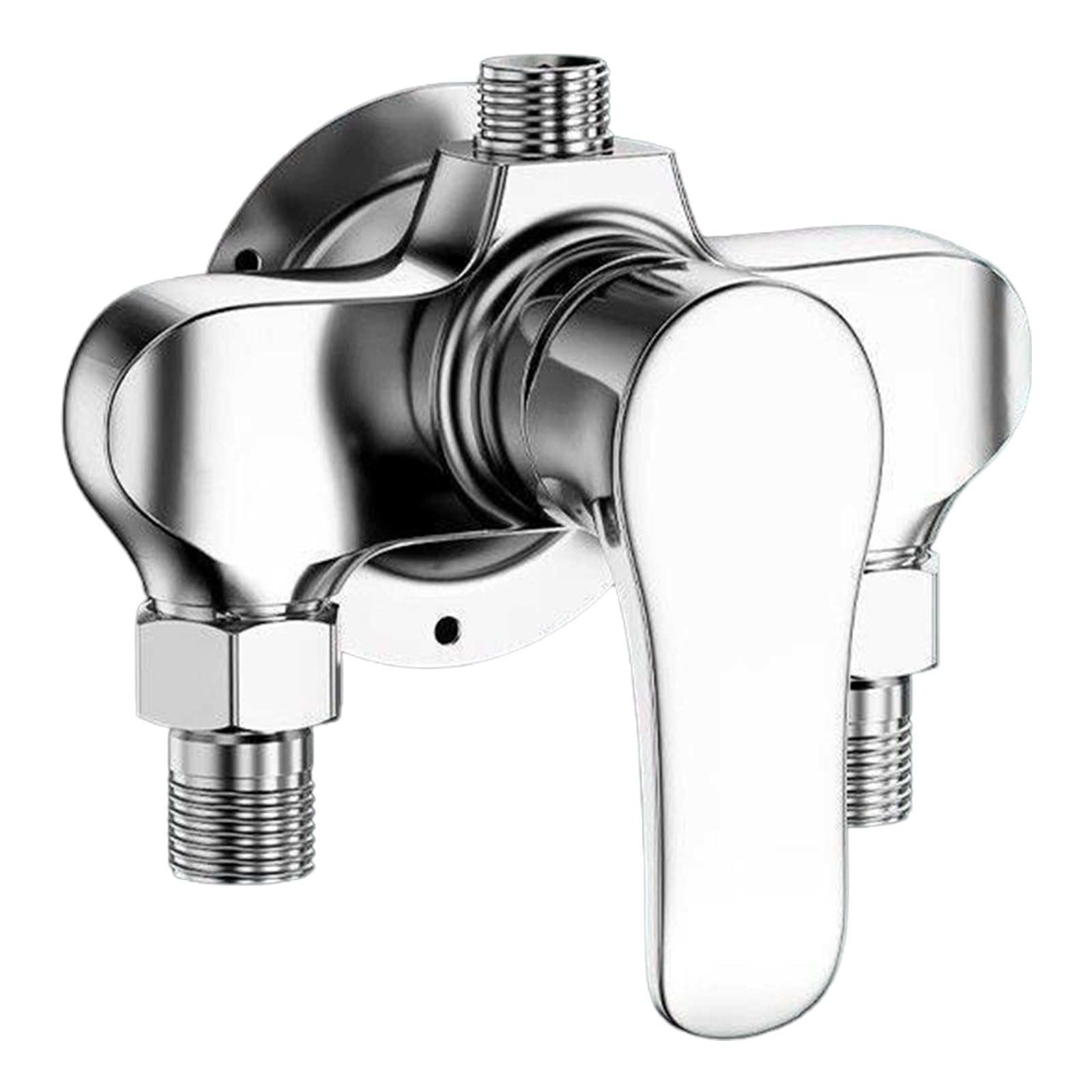 Mitigeur mural pour douche de salle de bain en laiton durable eau chaude