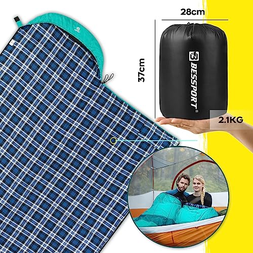 Deckenschlafsack Bessport für Camping und Outdoor-Aktivitäten
