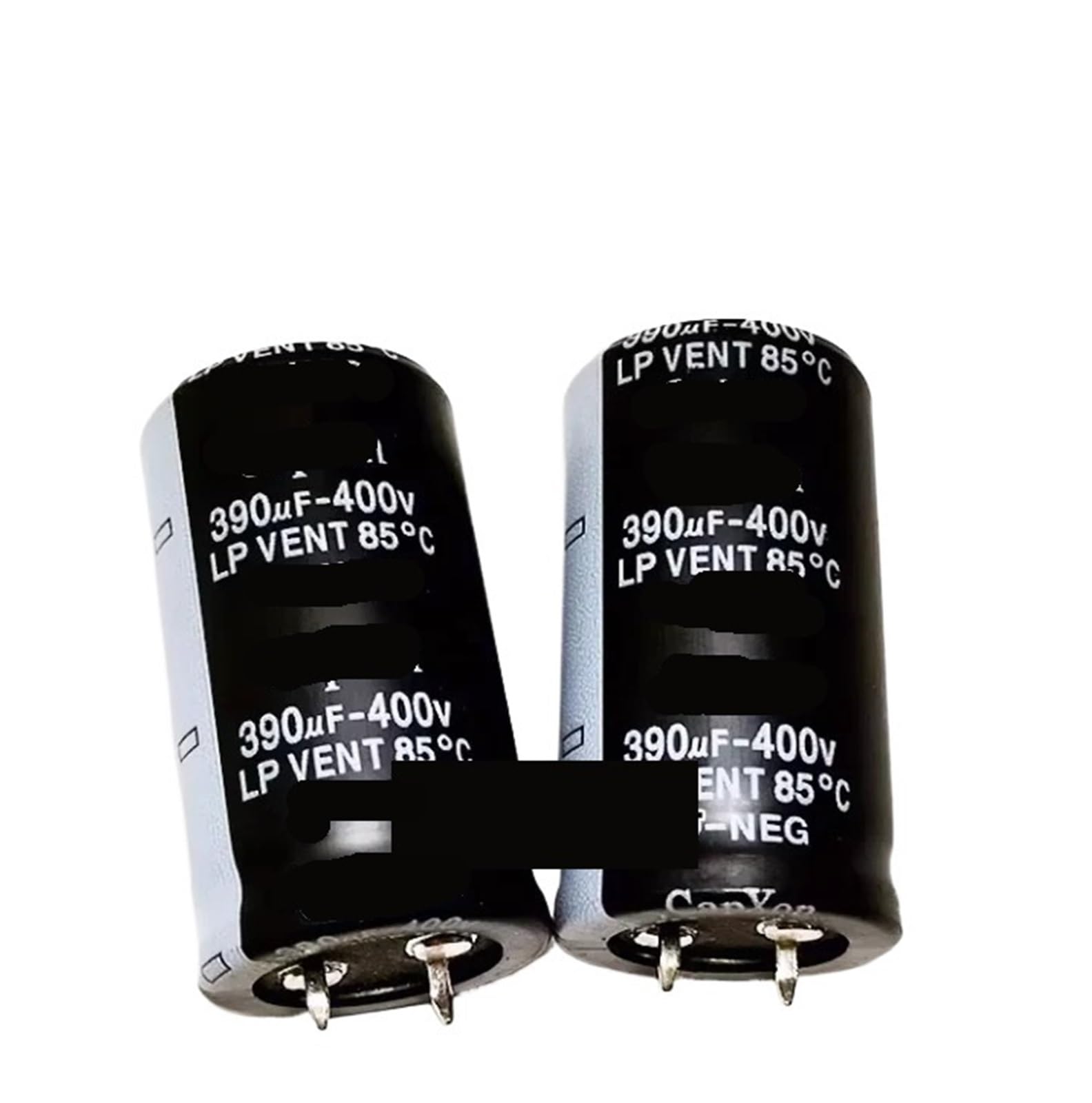 LEOTNNDQ 2PCS electrolytic capacitor 400V 390uf 25x45 390uf / 400V