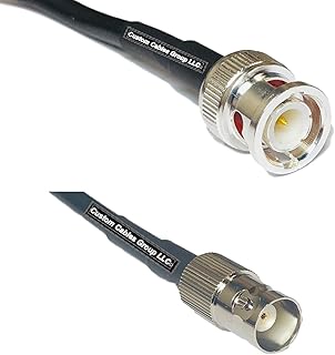 10 feet RG58 BNC Male to BNC Female RF Pigtail Coaxial Cable