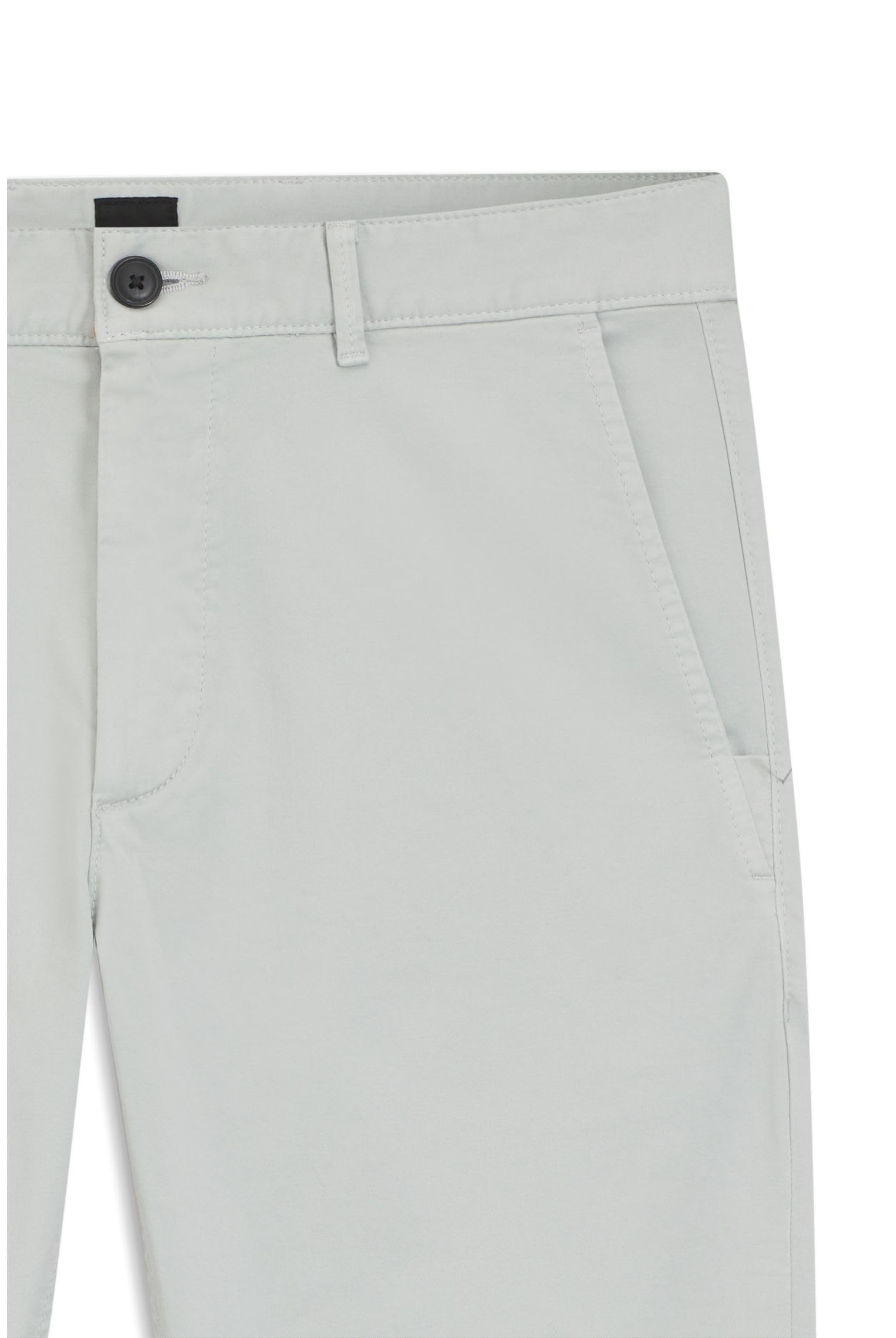 Boss Slim-fit Hose Aus Überfärbtem Elastischem Satin – Bild 7