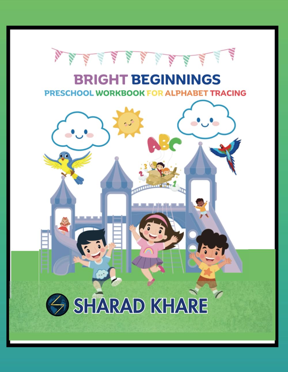 BRIGHT BEGINNINGS : Preschool Workbook For Alphabet Tracing | A to Z Alphabet Tracing worksheets for Kindergarten, Pre K & Kids Ages 3-5 | Handwriting ... Alphabet worksheets for preschool kids