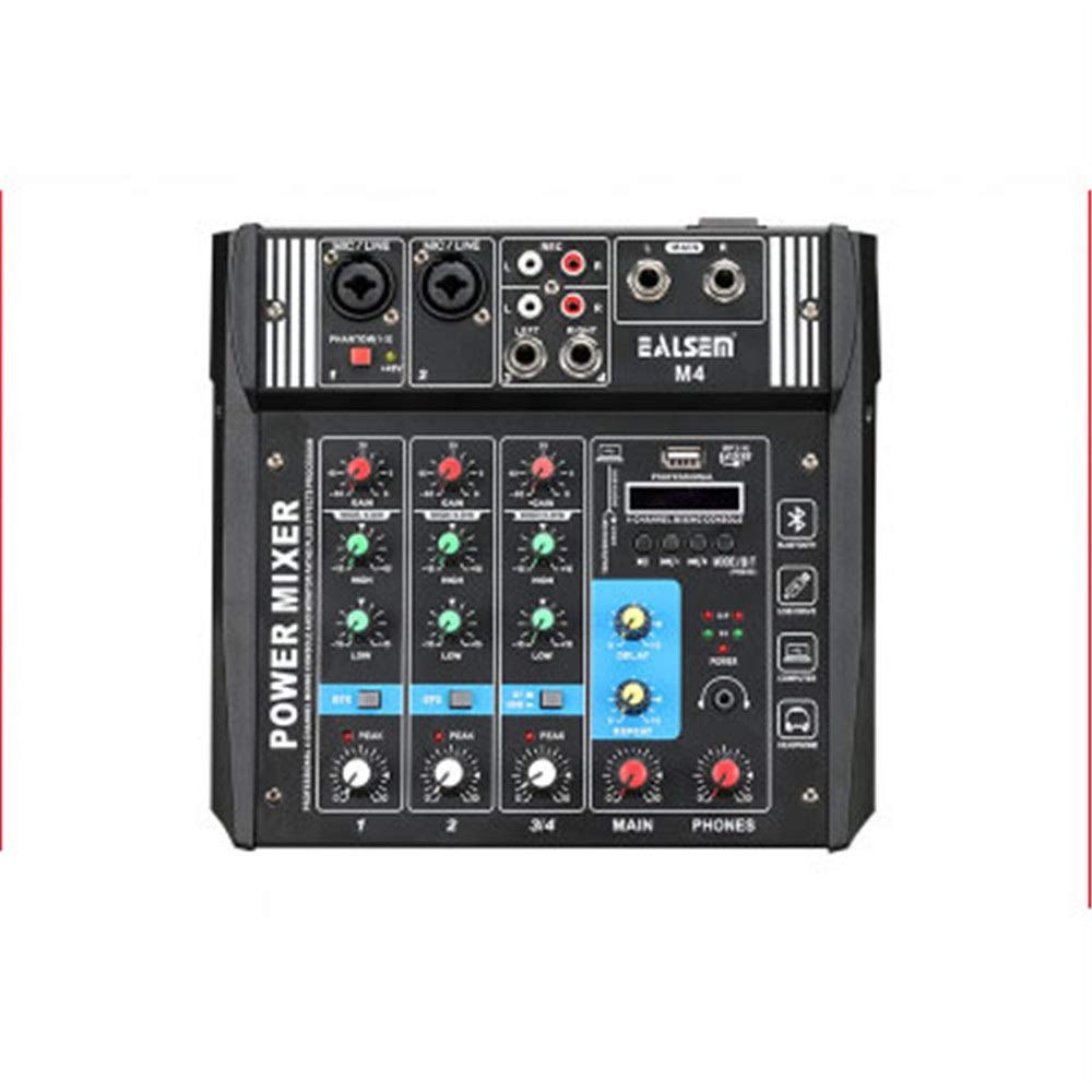 Buy NMNMNM DJ Mixer Small 4Channel Power Amplifier Mixer Mixing