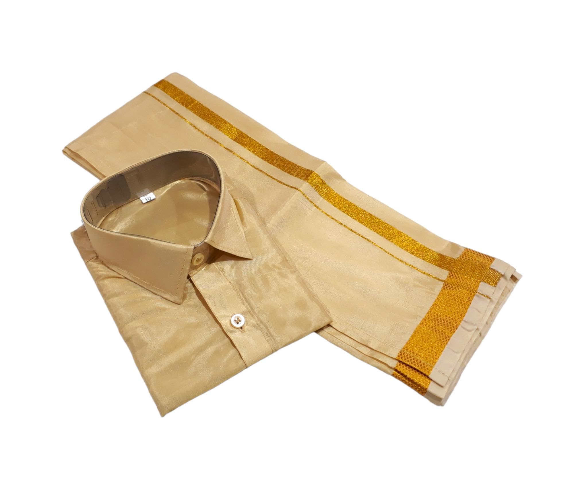 GenericSri Amman Kids Traditional Asha Mixed Dhoti and Shirt