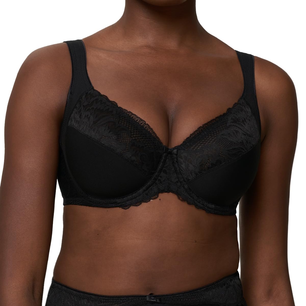 Triumph Donna Modern Lace+Cotton W02, Bra, Black, 6C-image