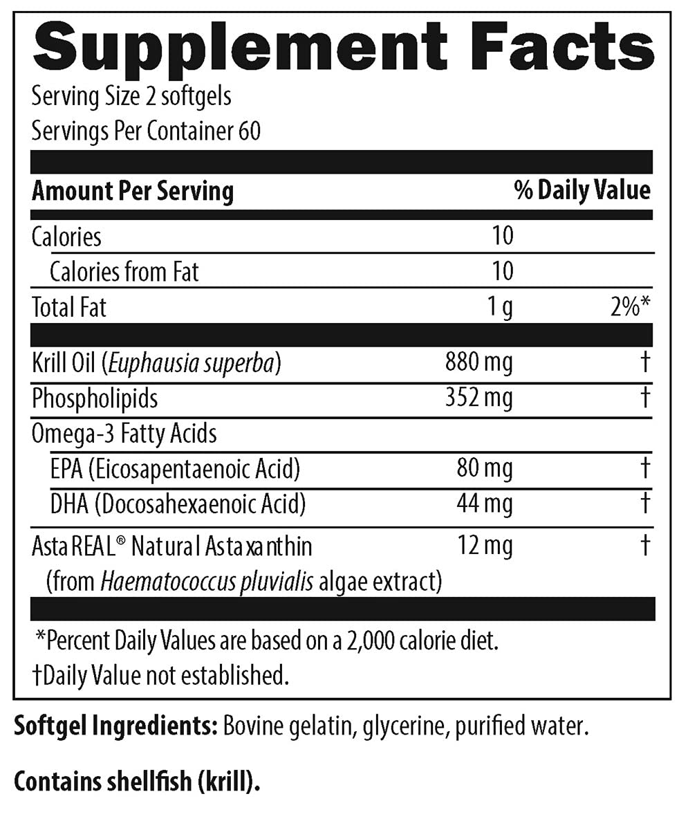 Designs for Health XanthOmega Krill Oil with 12mg Astaxanthin