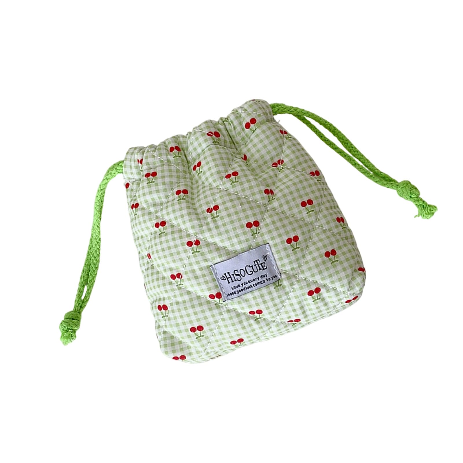 Tsophreniq Sturdy Polyester Cotton Drawstring Pouches Portable Storage Solution for Home Travel Multifunctional Cloth Drawstring Bag