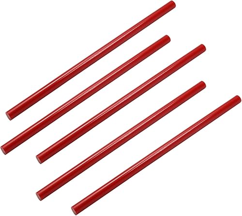 Othmro 10 barras de pegamento caliente de 9.8 pulgadas de longitud 0.43 pulgadas de diámetro, barras de repuesto de pistola de pegamento caliente,