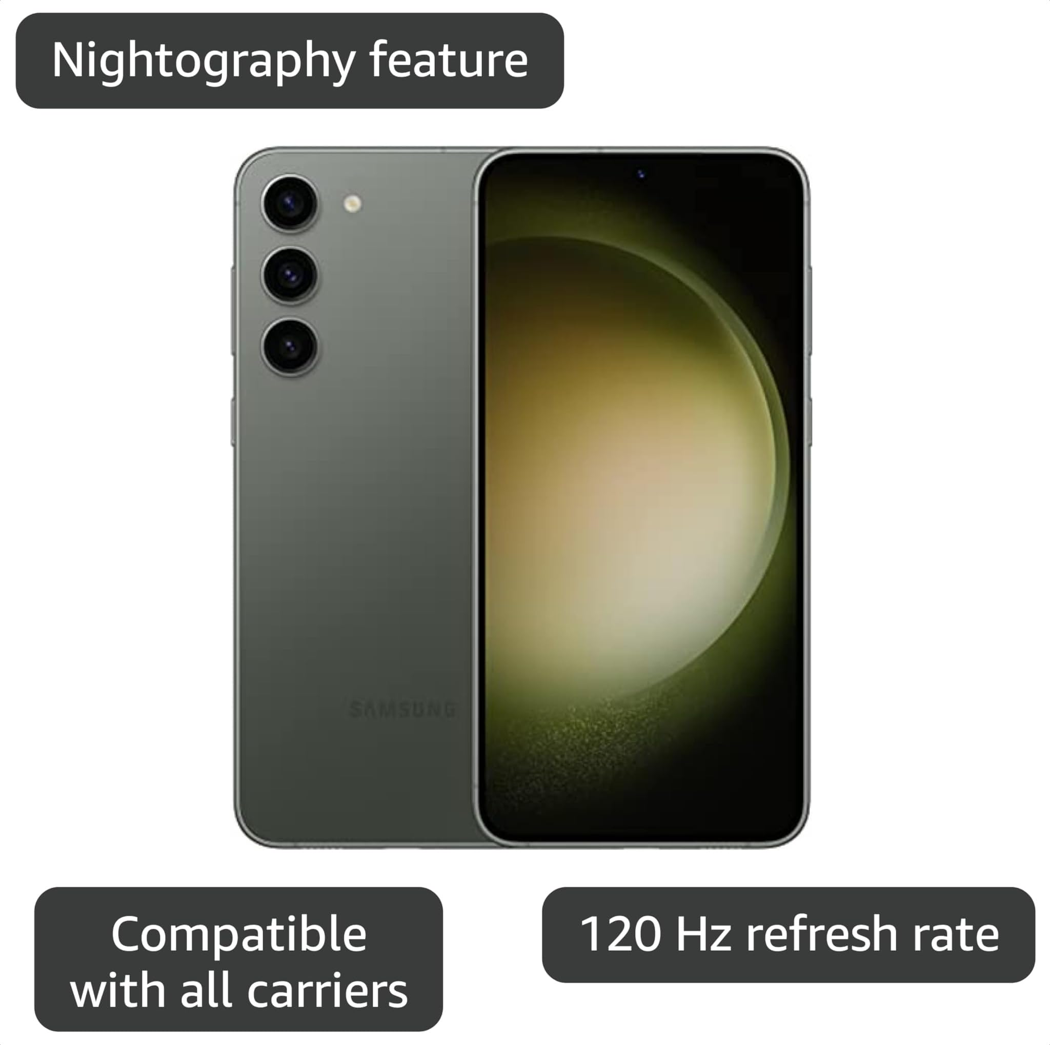 Amazon.com: Samsung Galaxy S23+ Plus 5G, US Version, 256GB, Green