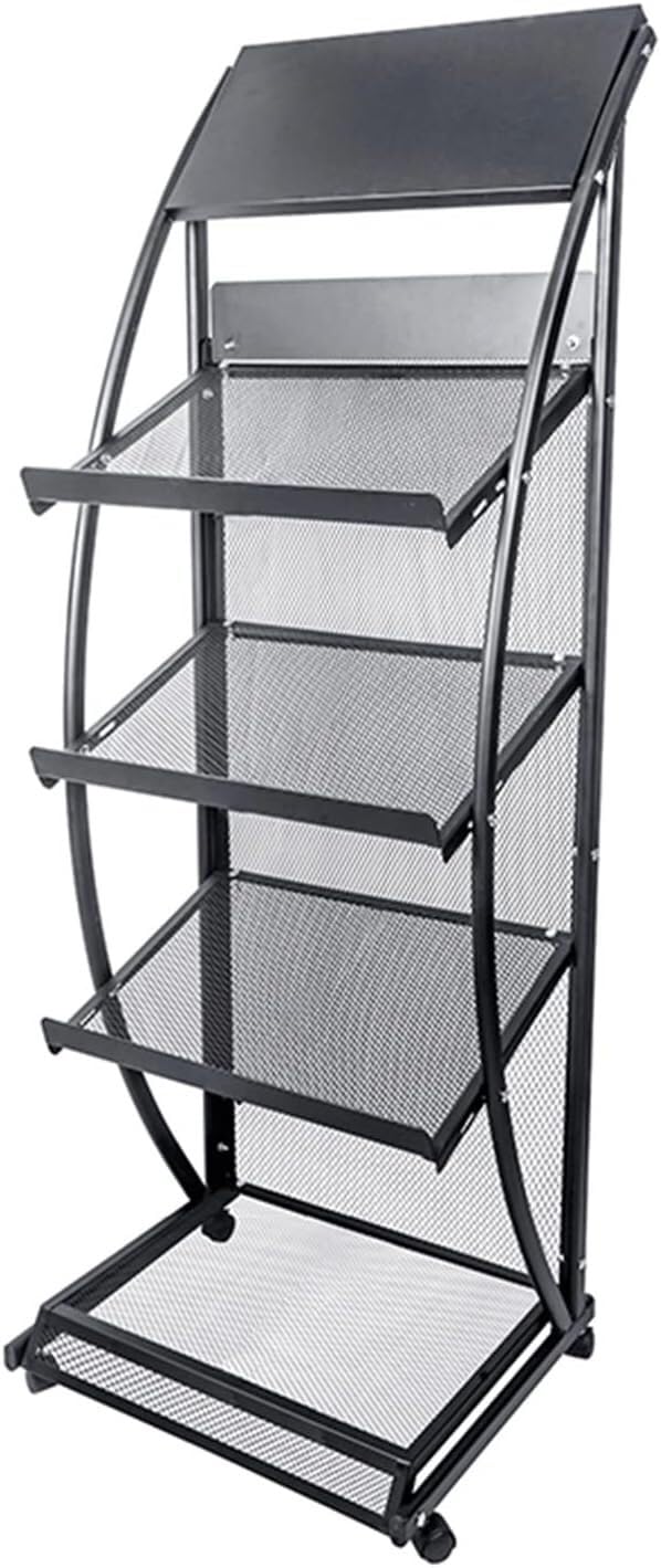 Porte-revues peu encombrant pour optimiser les petits espaces d'accueil