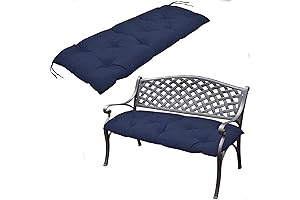 59 Inch Waterproof Outdoor Patio Bench Cushions