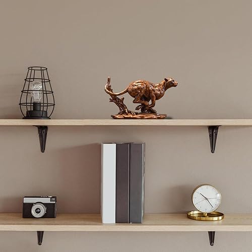 Miniatura 5 de VELUNE Lion Statue, Animal Lions Figurine, Indoor Lions Statues, Lions Statues Home Decor, Collectible Lions Animal Figurines, Room Decor Table