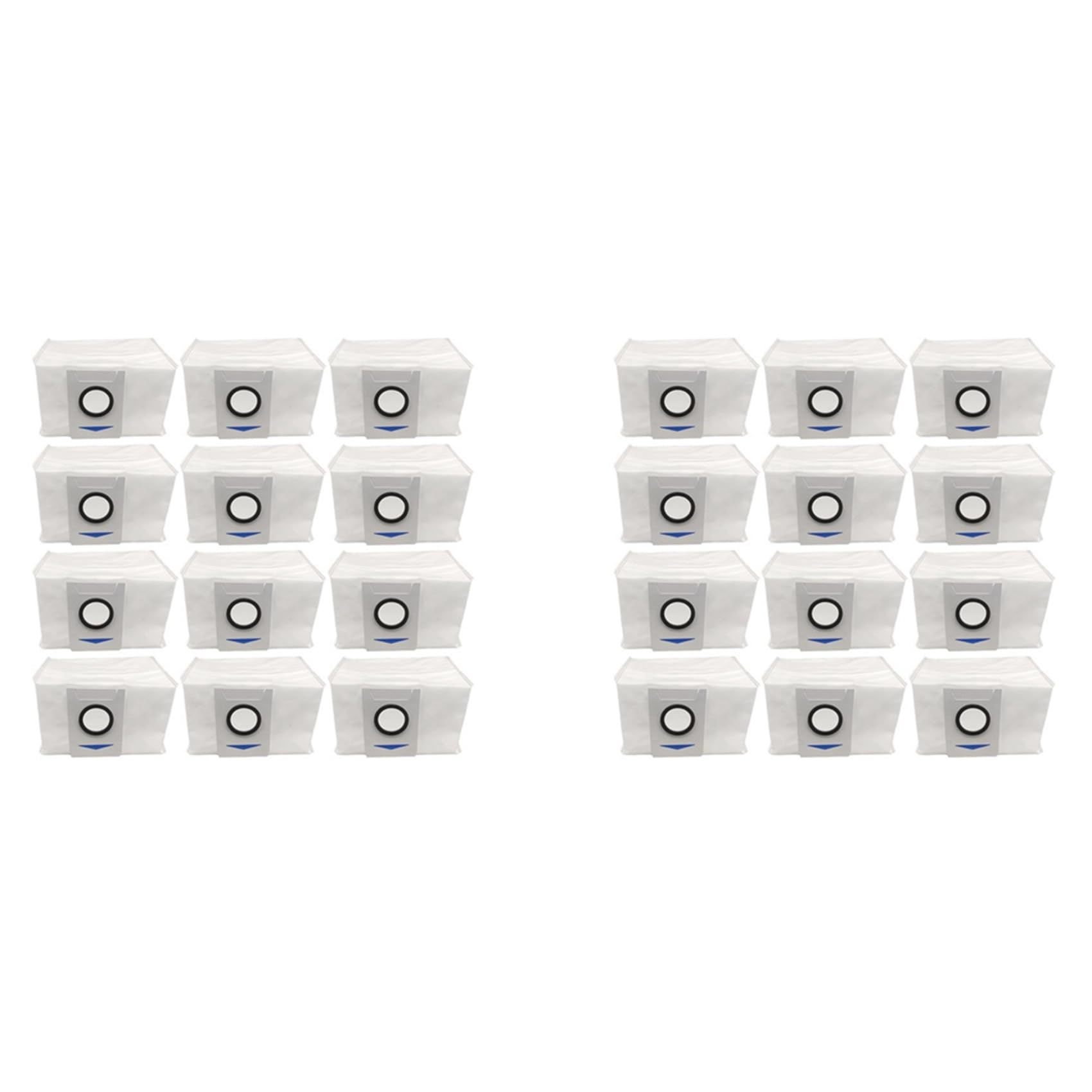 Hndhbfgrt 24 Pack Vacuum Dust Bags for X1 Omni Turbo Robot Vacuum Part