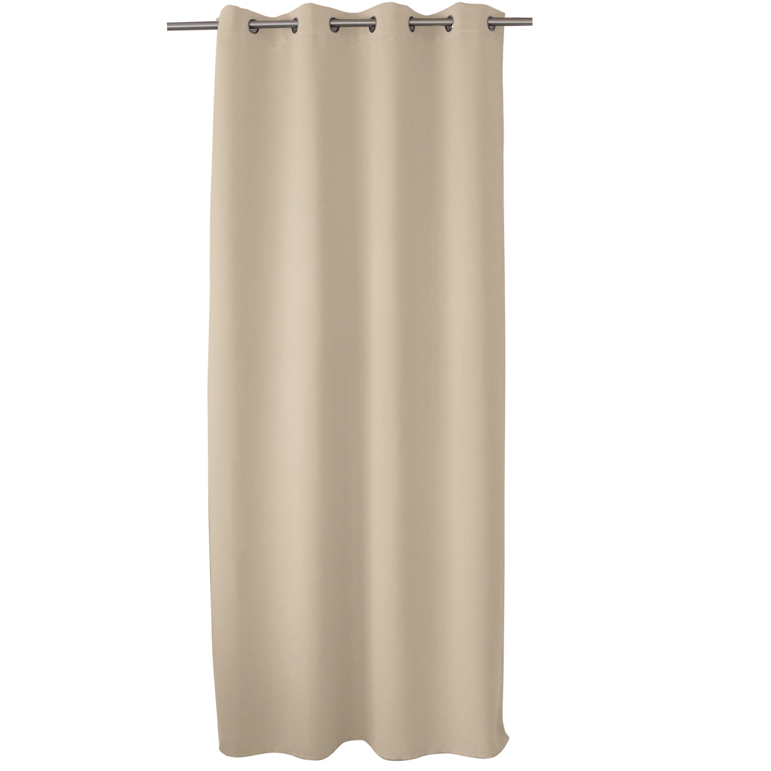 Enjoy Home 2010AN140240 Blackout Curtain with 8 Eyelets-Polyester - 40 x 26 cm, Ivory, 40x26