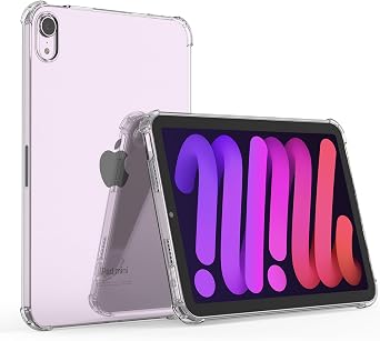 Lunivop for iPad mini 7 A17 Pro Case/iPad mini 6 Case 8.3" 2024/2021 Clear