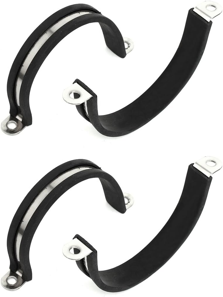 Adjustable 33-57mm Range 10mm Width Worm Drive Hose Clamp 10 Pcs
