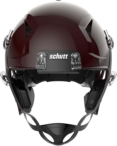 Vista 109 de Schutt Vengeance A11 Youth Football Helmet Verde oscuro