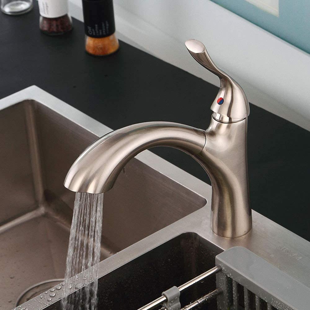 Rubinetti, Tutti Multifunzione Pull Formula Disegno Rubinetto Della Cucina Freddo Calore Acqua Scanalatura Rubinetto Rubinetto Lavandino Americano Fare la Doccia Present