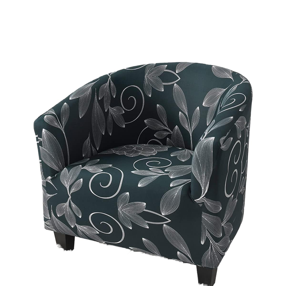 youyoucool Club Chair Slipcover,High Stretch Tub Chair Slipcover,Stylish Luxury Furniture Covers Plush Stretch Arm Chair Slipcover(Club Chair 2 piece GFY-8)