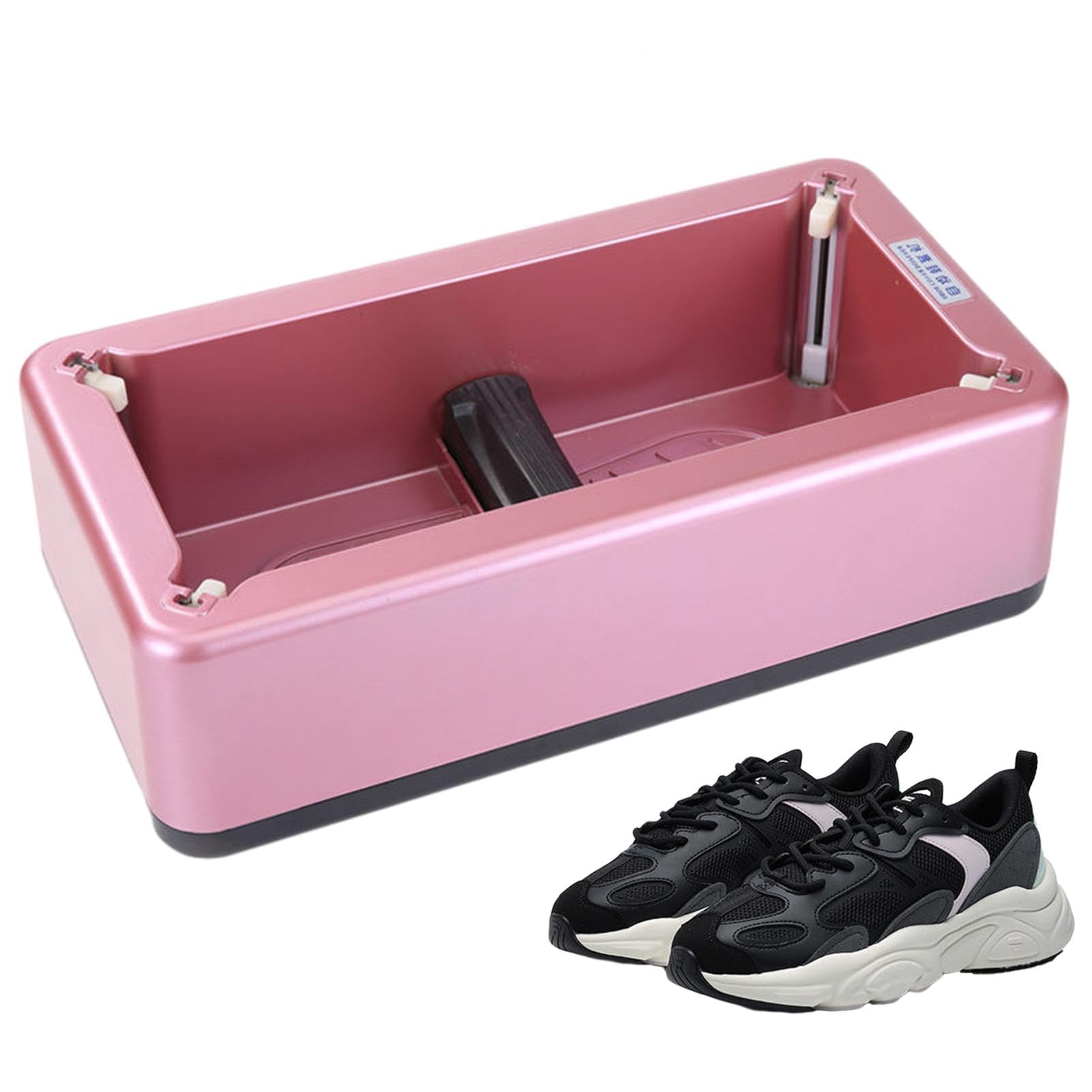 Cubrezapatos para el hogar, dispensador de zapatos | Dispensador de zapatos antideslizante con 100 fundas para zapatos | maletero reutilizable a prueba de polvo para oficina, hospital
