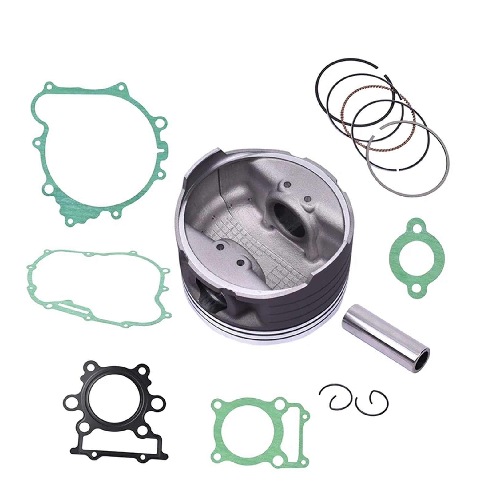 Kit de reparación de Culata, Juntas, Almohadillas y Anillos de pistón for Motor de Motocicleta TTR250(STD One Set)