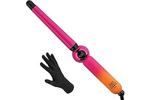 Rock N' Waver Digital Tapered Curling Wand: Conjuring Effortless, Beachy Waves