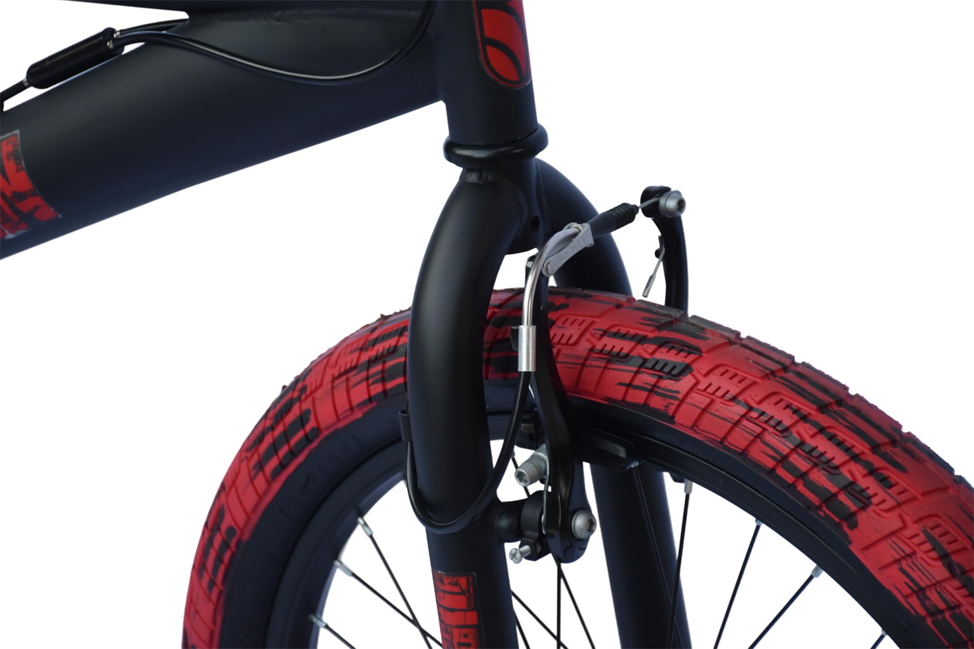 WYNN BMX Freestyle 20 Zoll XX1.4 schwarz-grün/rot Rahmenhöhe 28 cm Mag-Wheels V-Brake