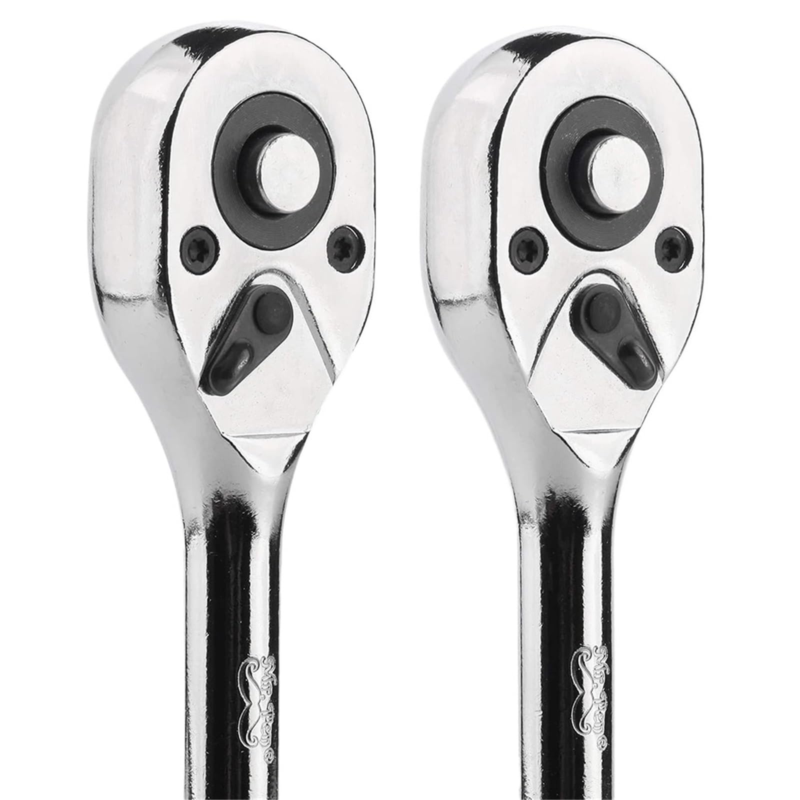 Llave Carraca Llave de trinquete 1/4, 1/2 y 3/8 pulgadas, herramienta enchufe con accionamiento 24 dientes, mango manual(Color3)