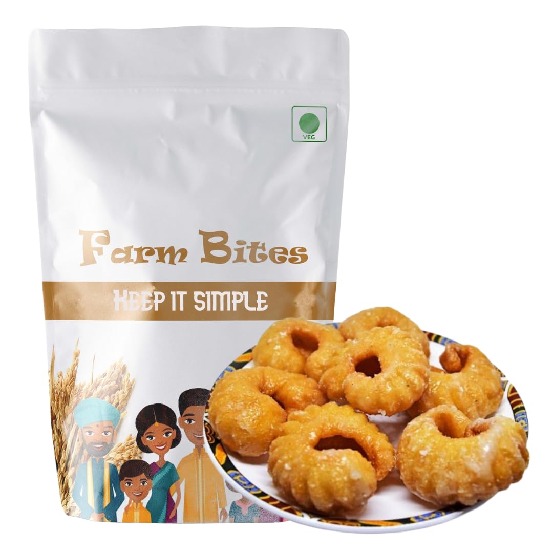 Farm Bites - Bellam Gorumitilu | Gormiti | Goru Meetilu | Murupeelu - (250 Grams)