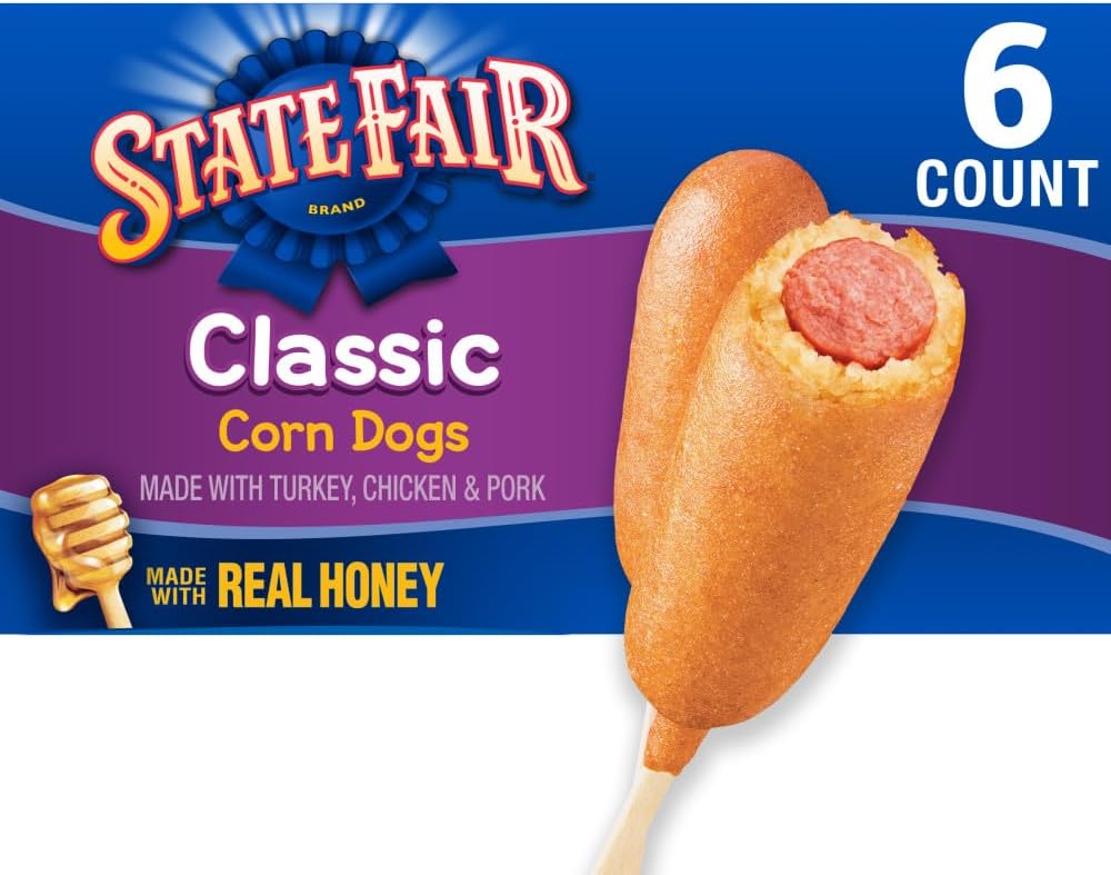 State Fair Classic Corn Dogs, 6 Count, 16 oz. (Frozen)