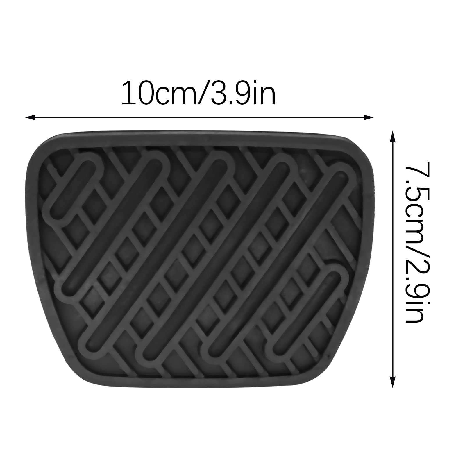 OEMASSIVE Pad Brake Pedal Cover Rubber for Nissan 370Z Altima NV Maxima 2009 2010 2011 2012 2013 2014 2015 2016 2017 2018 2019 46531-EG01A