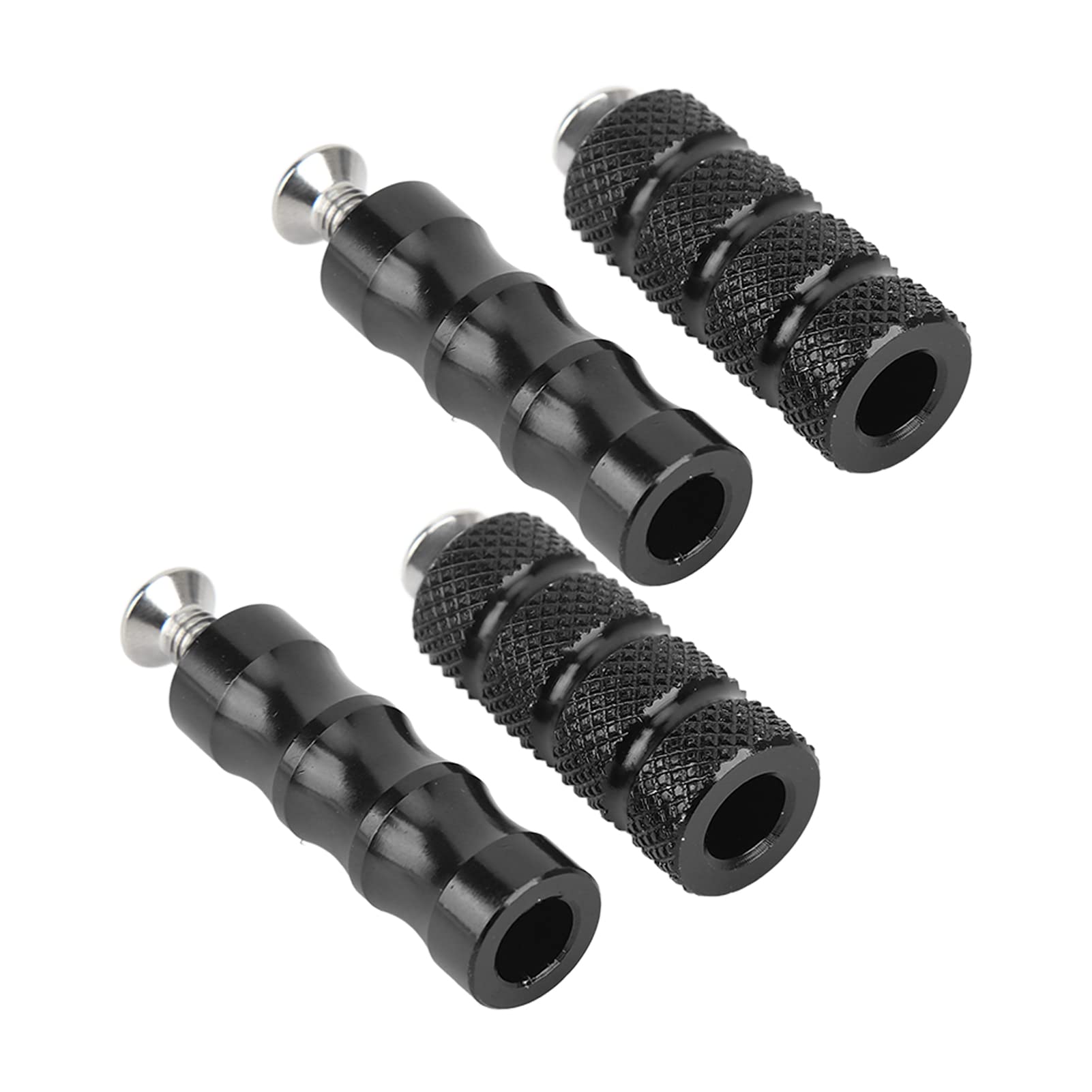 Wyścigi Motocyklowe Dźwignia Zmiany Biegów Peg Wygodne Poszycie pedał Hamulca Motocyklowego Szorstka Prawa Strona Hamulca dla M6 6mm śruby Mocujące (Czarny)