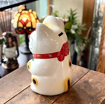 Amazon.co.jp: 招き猫 縁起物 置物 貯金箱 高さ28cm 大型 商売繁盛 Amazon.co.jp: 招き猫 縁起物 置物 貯金箱 高さ28cm 大型 商売繁盛