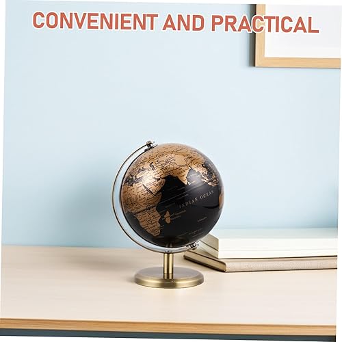 Miniatura 4 de Globo decorativo de escritorio de la Tierra, ornamento de escritorio de la oficina de la vendim