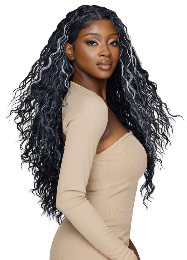 Outre Lace Front Wig - Melted Hairline - Lea (DR4/BL SOFT BLONDE)