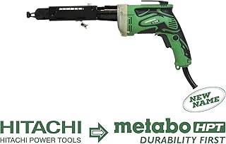 Metabo HPT W6V4SD2M 6.6 Amp Brushed SuperDrive Corded Collated Drywall Screw Gun (Renewed)