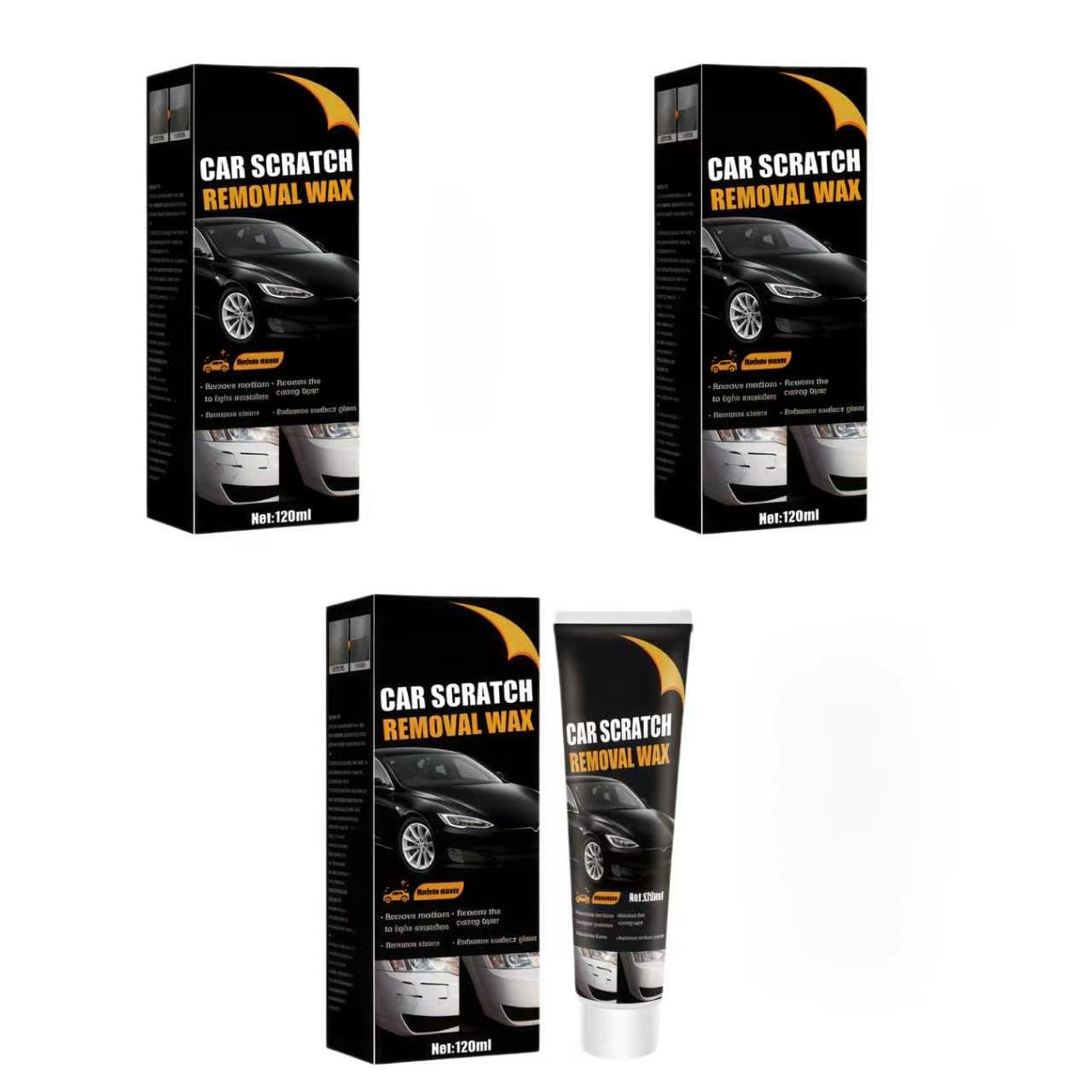 Efface Rayure VoitureCar Scratch Remover Wax, Polish Auto Rayures pour Réparation Rapide des Rayures et Micro-Rayures pour Rayures Profondes, Cire de Polissage Anti-Rayures avec, Universel pour Carros