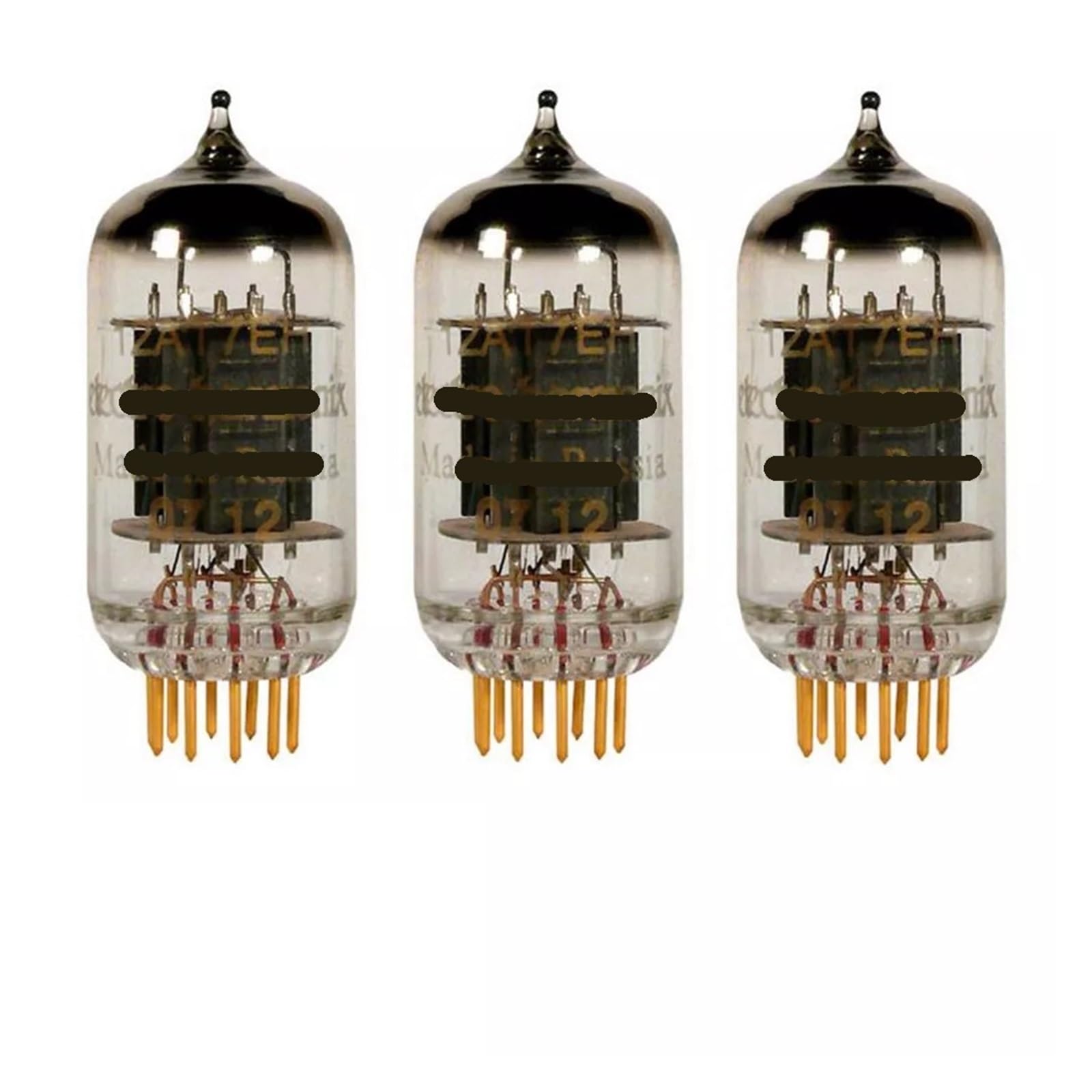 Tubes 12AT7 ECC81 Electro aiguilles dorées triple de haute précision