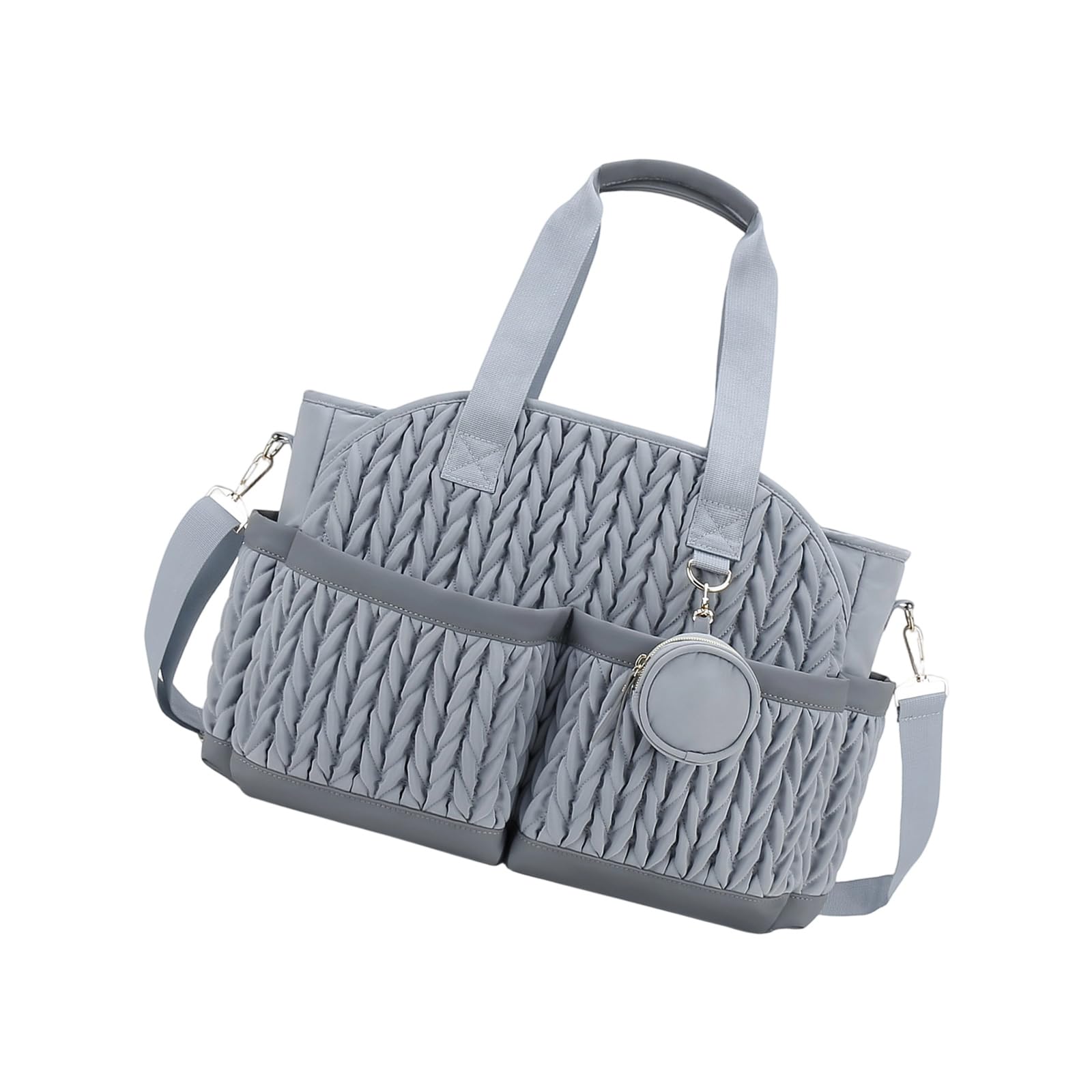 Organizador de pañales de Hombro, Bolsa Acolchada Resistente Agua con Correa de Hombro Ajustable para Salidas Familiares, Bolsa Impermeable