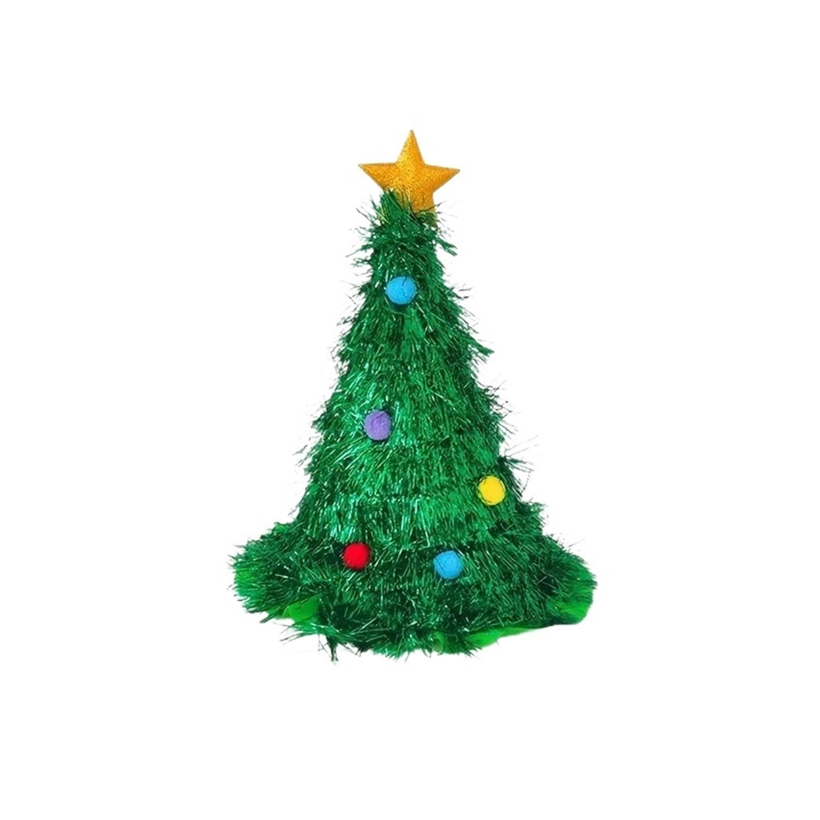 Generico Cappello da Festa di Natale 1/2pcs con Pompon Morbido