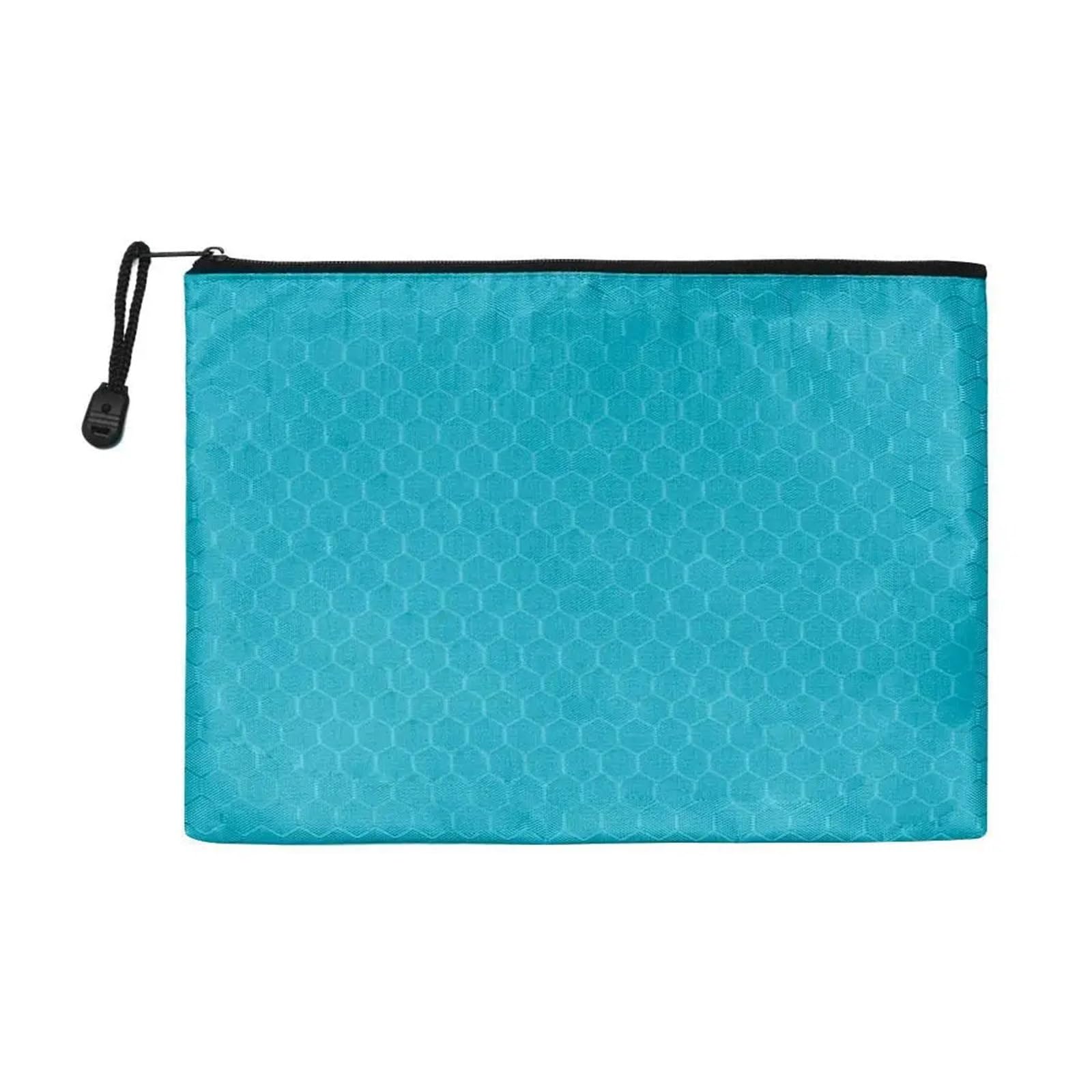 Lot de 12 pochettes à fermeture éclair pour documents, fournitures scolaires pour le rangement de papeterie