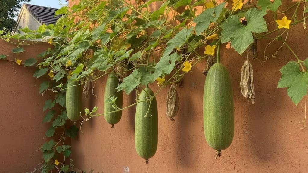 Sponge Gourd Seeds (20+ Seeds) | Fast Growing Climbing Vine | High Germination Variety-image-10