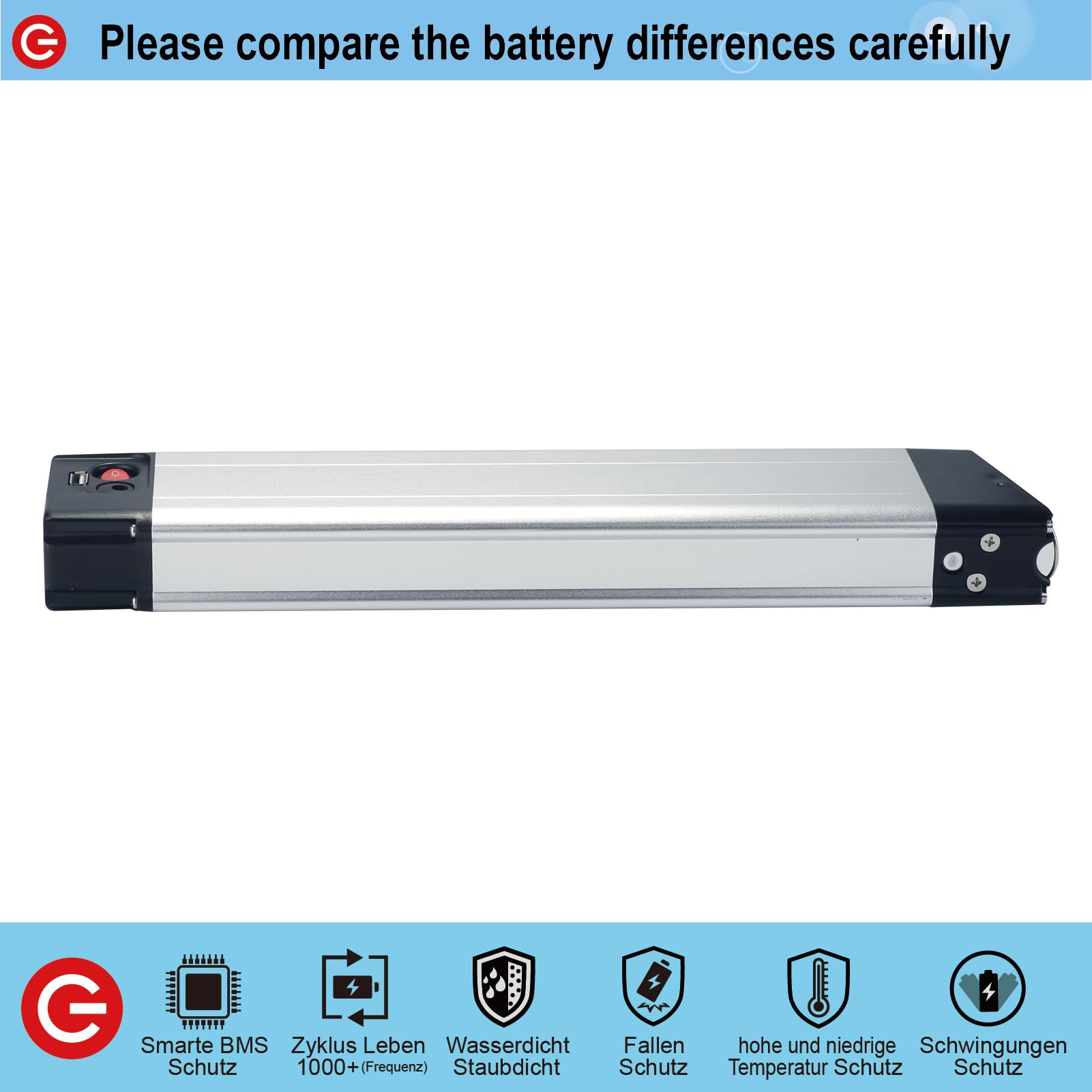 Zamiennik akumulatora Zundapp Z101 Ebike do składanego roweru elektrycznego z silnikiem 250W 350W składany rower elektryczny składany z ładowarką 36V 7Ah 9Ah 10,5Ah