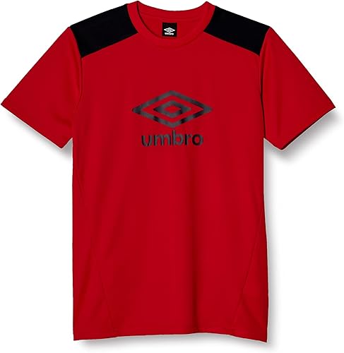 umbro⭕️美品　半袖シャツ　トレーニング　サッカー　赤　人気　ドライ　メッシュ umbro⭕️美品 半袖シャツ トレーニング サッカー 赤 人気