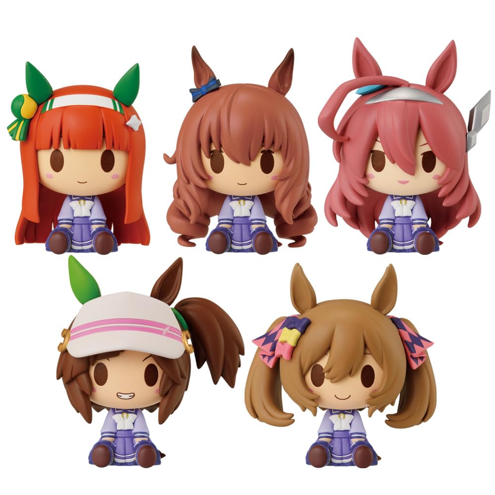 一番くじ　ウマ娘　E賞　ちょこのっこフィギュア　5種 Amazon | 一番くじ ウマ 娘 5弾 D賞 ちょこのっこフィギュア