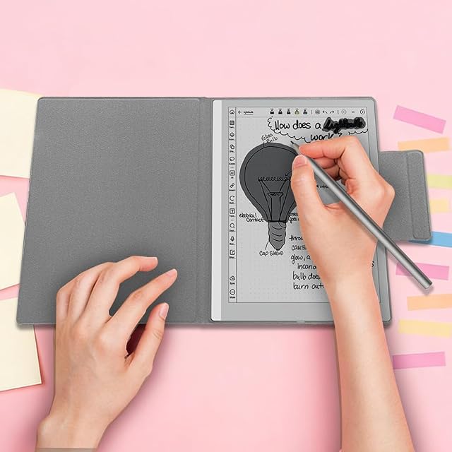 Foto 5 de 5 de Funda magnética con soporte para Onyx Boox Go 10.3 / BOOX Tablet Go 10.3 Gen II Lumi ePaper, ultrafina, ligera