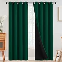 Vista 129 de SimpleHome - Cortinas opacas 100% para recámara, cortinas de ventana con ojales beige, con aislamiento térmico, cortinas de oscurecimiento