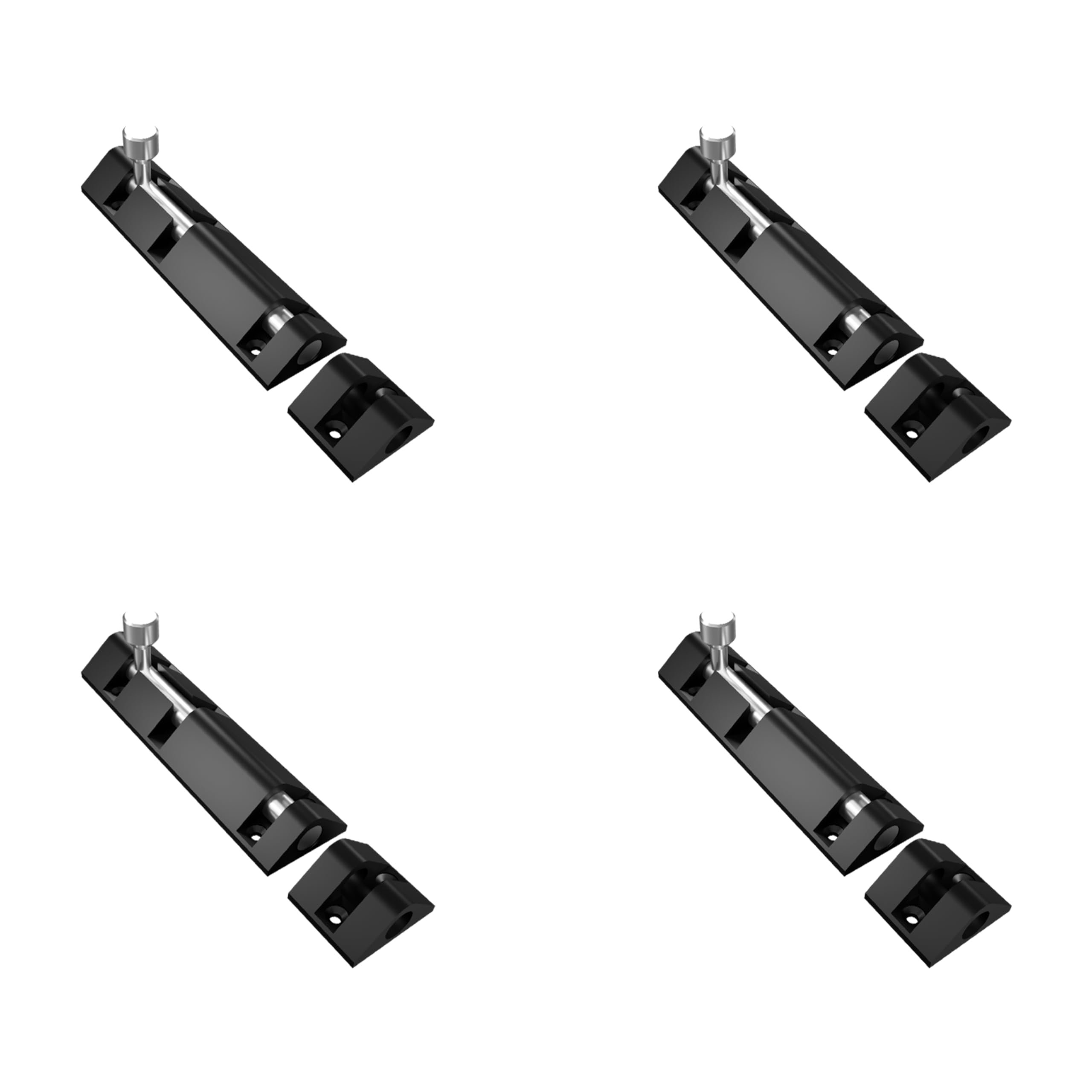 Atlantic Triangle Tower Bolt 15 inch, Tower Bolt for Main Door and Bathroom, Door Latch for Bedroom, Tower Bolt for Home, Offices, Doors, Windows, Easy to Fit, Black. Finish, (Pack of 4 Pcs) (B0BTBXPVX1) Amazon Price History, Amazon Price Tracker