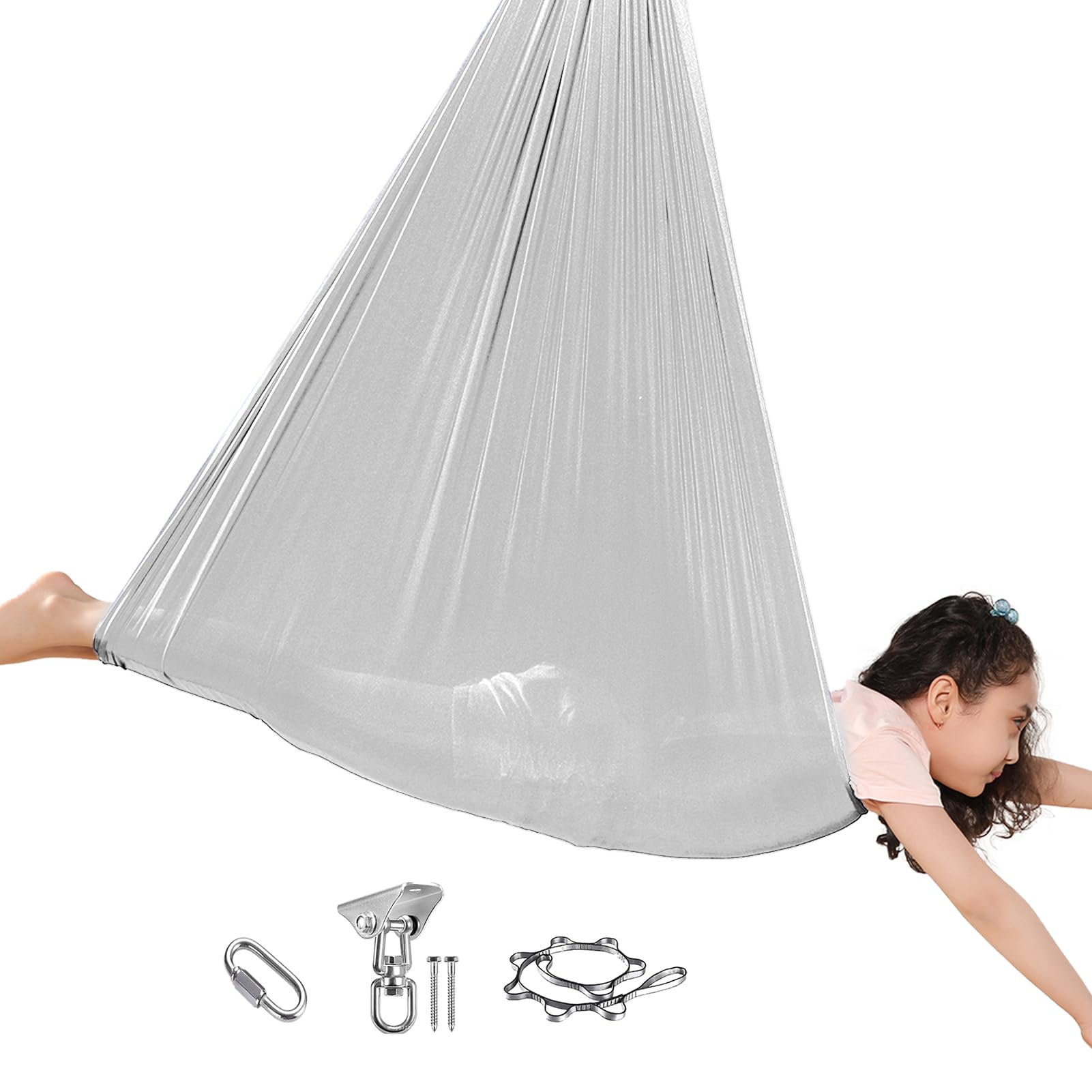 Amazon.co.jp: ックハンモックブランコ、360度回転する屋外感覚